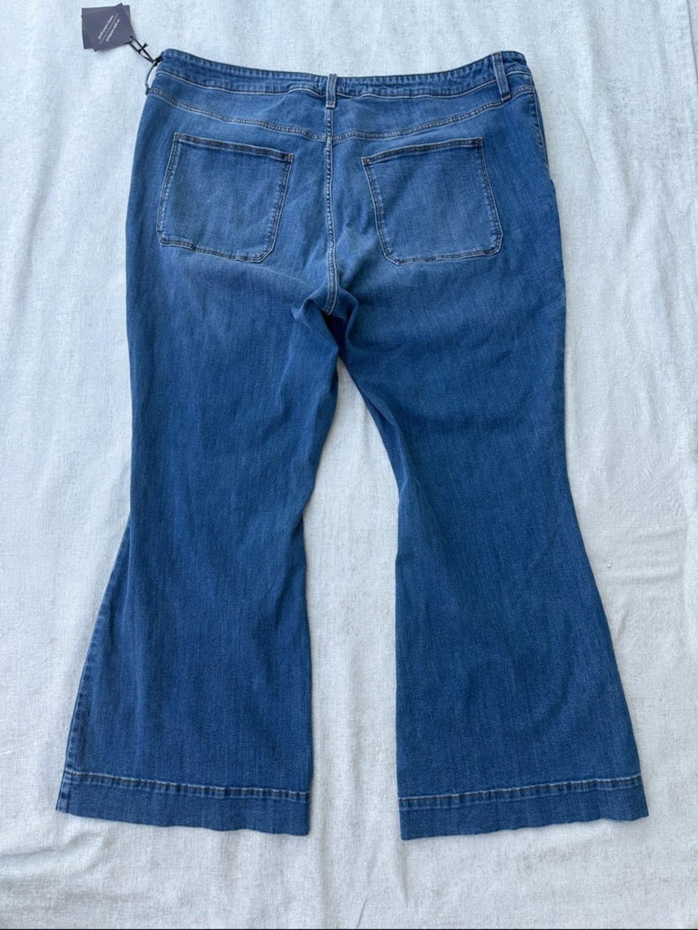 Ava & Viv High Rise Flare Jeans Medium Wash Size 26 NWT - Picture 8 of 9